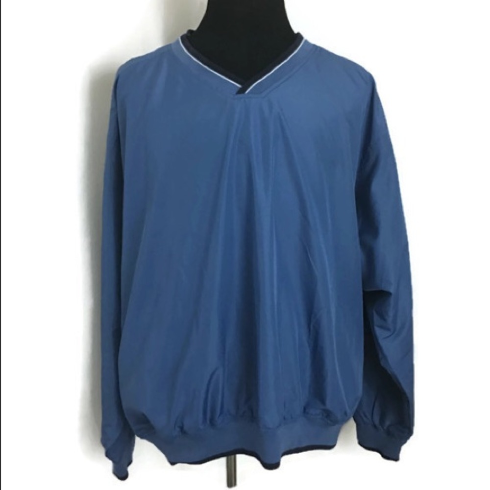 New Golf Windbreaker Vented Jacket Pullover 2XL
